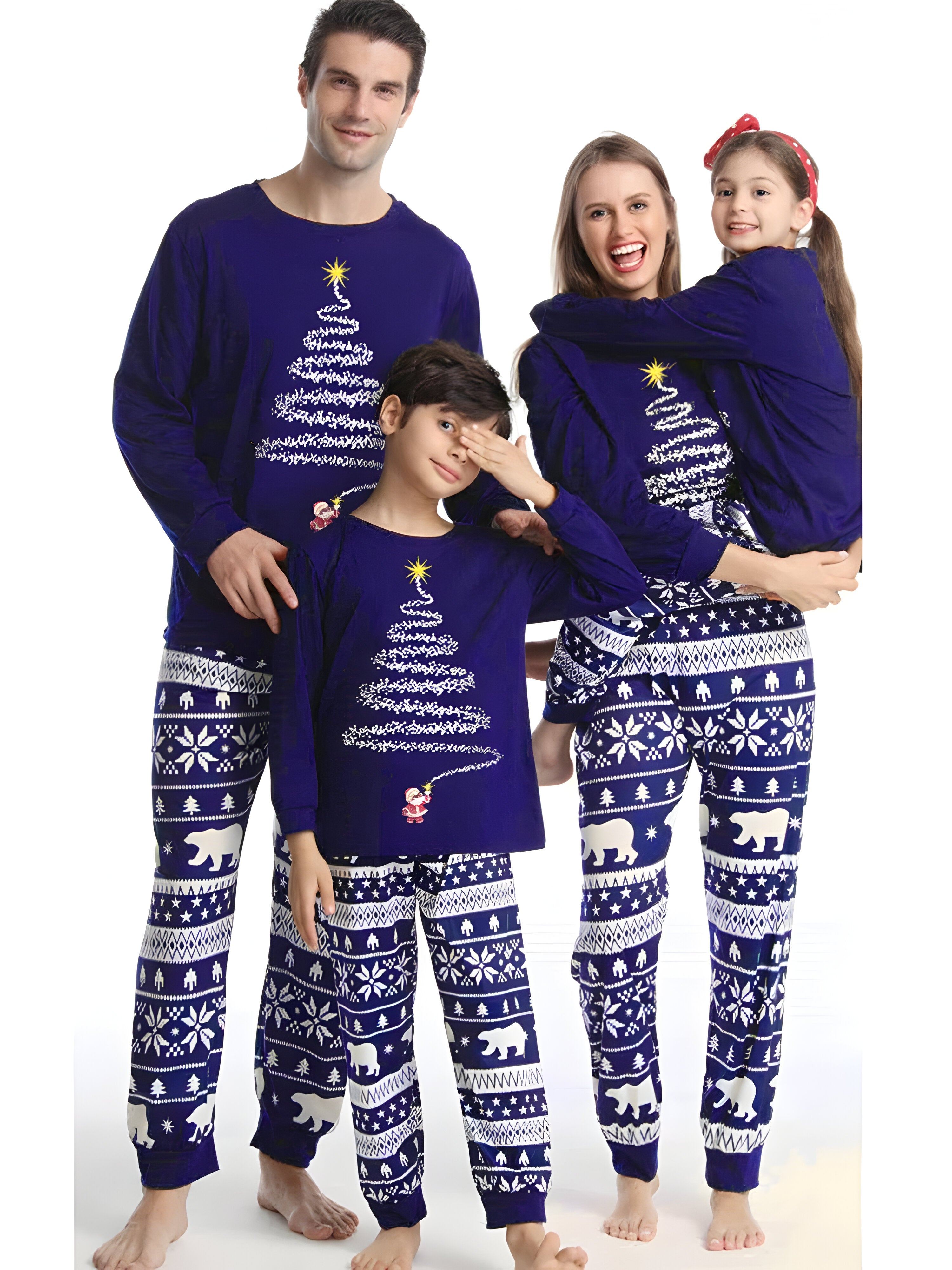 Festive Tree Pajamas Set