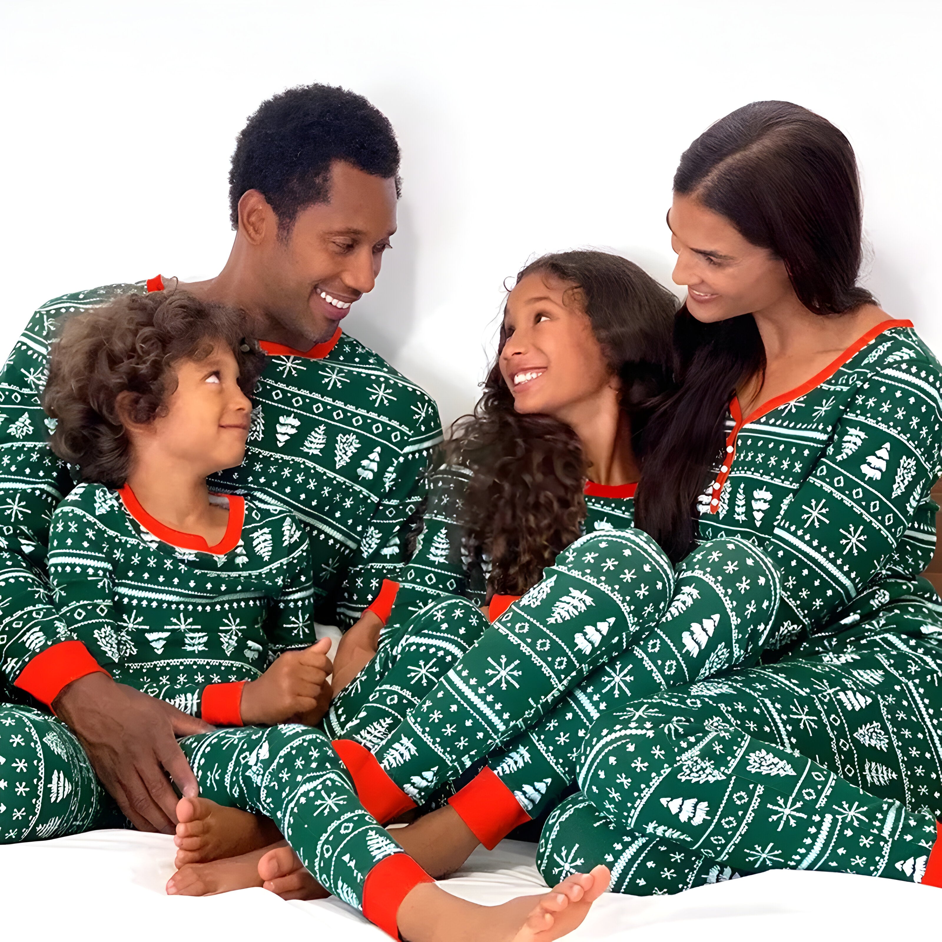 Green Christmas Pajamas 