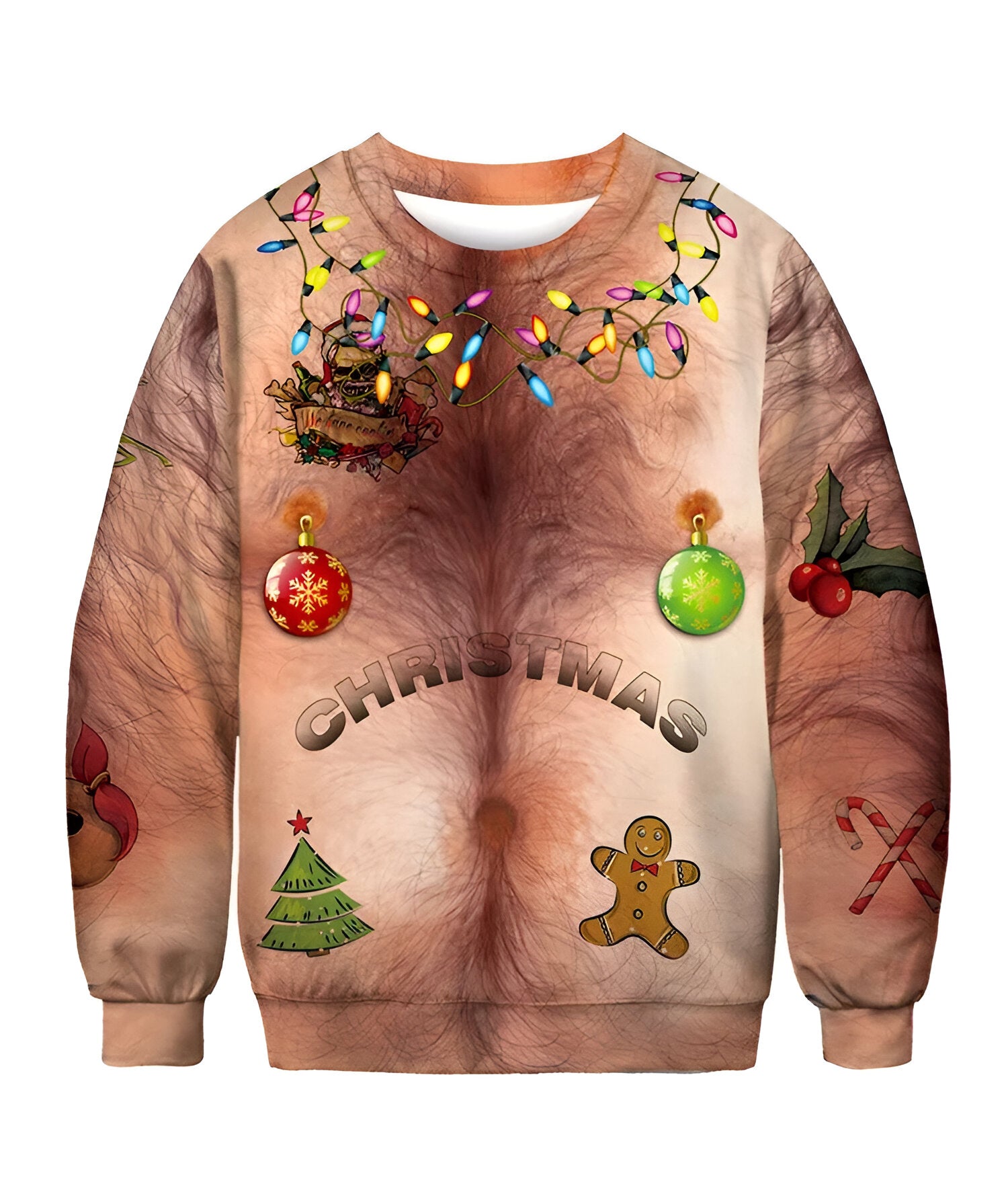 Animal Ugly Christmas Jumper Holiday Party Jumper Sleepy Season