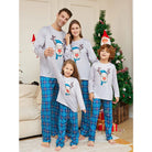 Light Blue Holiday Pajamas