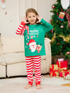 Kids Candy Cane Pajamas 